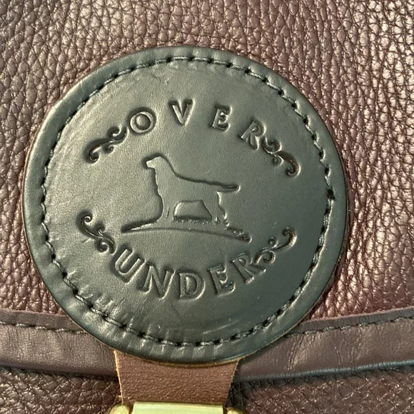 Over Under Shoulder Bag handcrafted in USA 100% Leather Bag - Picture 2 of 16